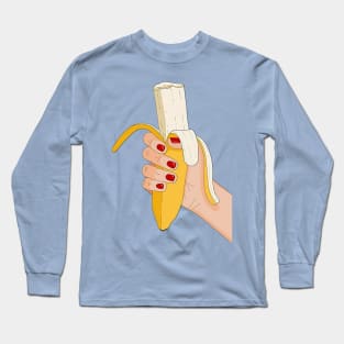 Hold my Banana Long Sleeve T-Shirt